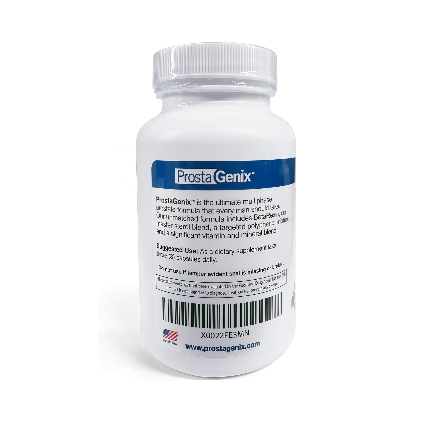 ProstaGenix Multiphase Prostate Supplement - Over 1 Million Sold - End Nighttime Bathroom Trips, Urgency, & More. 90 Capsules