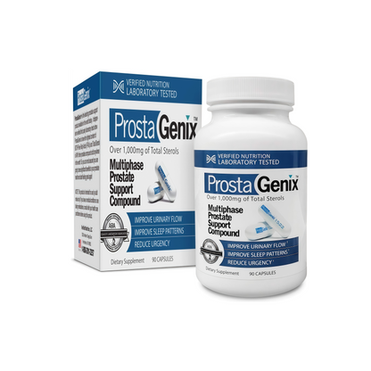 ProstaGenix Multiphase Prostate Supplement - Over 1 Million Sold - End Nighttime Bathroom Trips, Urgency, & More. 90 Capsules